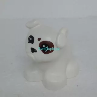 Lego® Duplo® Pes Buldog bílý