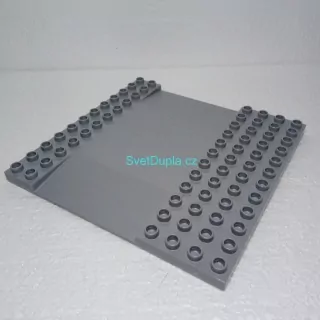 Lego® Duplo® Podložka 12x12 šedá silnice