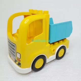 Lego® Duplo® Nákladní auto žluté, modrá korba výklopná