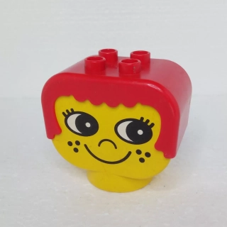 Lego® Duplo® Kostka potisk hlava
