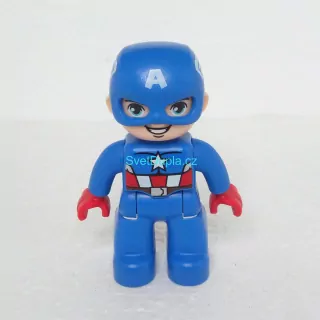 Lego® Duplo® Panáček Muž Kapitán Amerika