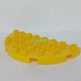 Lego® Duplo® Podložka 4x8 žlutá oblá