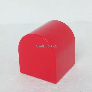 Lego® Duplo® Kostka 2x2x2 kulatá červená