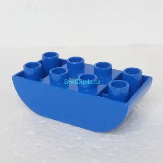 Lego® Duplo® Kostka 2x4 oblá zespod tmavě modrá