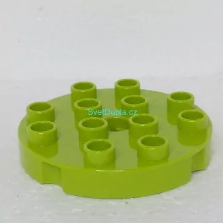 Lego® Duplo® Podložka 4x4 světle zelená kruh