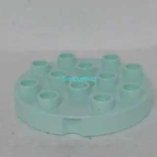Lego® Duplo® Podložka 4x4 světlounce modrá kruh