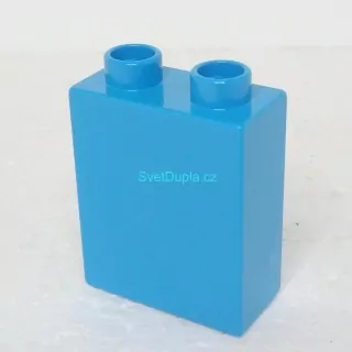 Lego® Duplo® Kostka 1x2x2 Tmavě tyrkysová