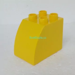 Lego® Duplo® Kostka 2x3x2 oblá žlutá
