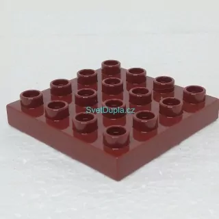Lego® Duplo® Podložka 4x4 hnědá