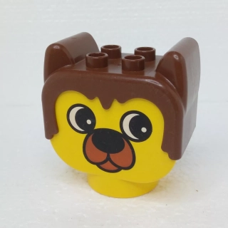 Lego® Duplo® Kostka potisk psí hlava