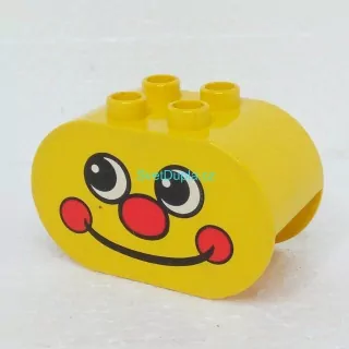 Lego® Duplo® Kostka potisk hlava klauna