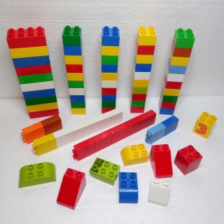 Lego® Duplo® Mix kostek (horší stav)