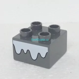 Lego® Duplo® Kostka 2x2 potisk rampouchy