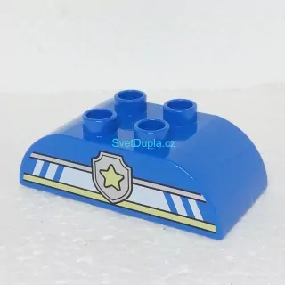 Lego® Duplo® Kostka 2x4 potisk Policie