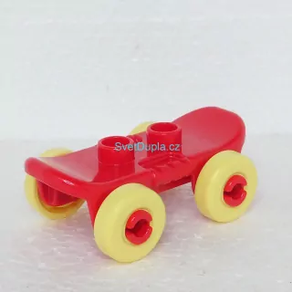 Lego® Duplo® Skateboard červený