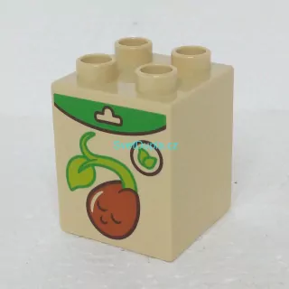 Lego® Duplo® Kostka 2x2x2 potisk semínko