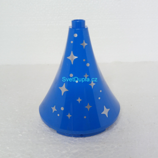 Lego® Duplo® Stříška zámku půlkruh modrá hvězdy