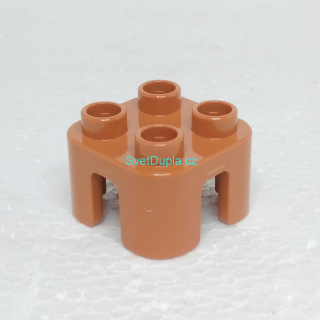 Lego® Duplo® Taburet světle hnědý