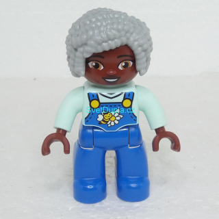 Lego® Duplo® Panáček Žena Babička šedé vlasy