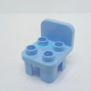 Lego® Duplo® Židle modrá kulatá
