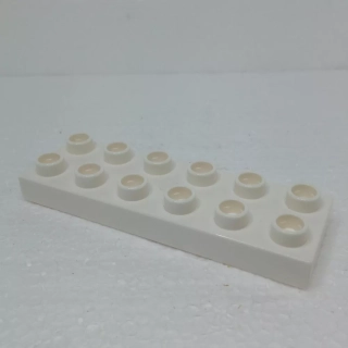 Lego® Duplo® Podložka 2x6 bílá