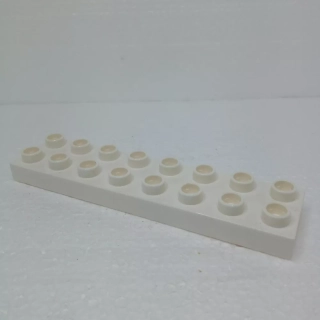 Lego® Duplo® Podložka 2x8 bílá