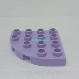 Lego® Duplo® Podložka 4x4 světle fialová oblá