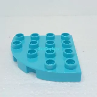 Lego® Duplo® Podložka 4x4 světle modrá oblá