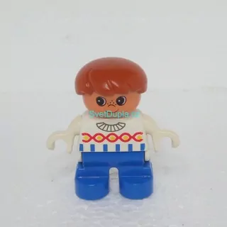 Lego® Duplo® Panáček Dítě Chlapeček hnědé vlasy