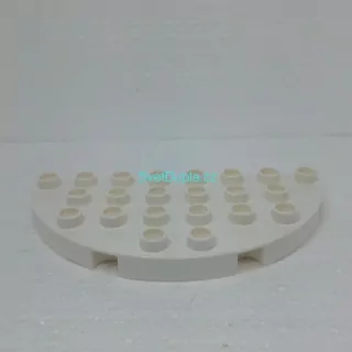 Lego® Duplo® Podložka 4x8 bílá oblá