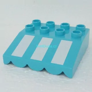 Lego® Duplo® Markýza modrá s pruhy