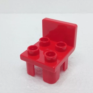 Lego® Duplo® Židle červená hranatá