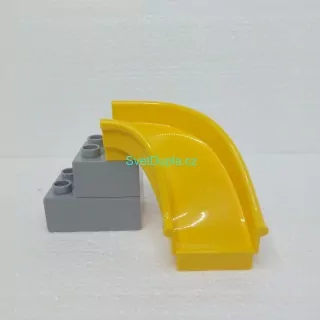 Lego® Duplo® Skluzavka žlutá zahnutá