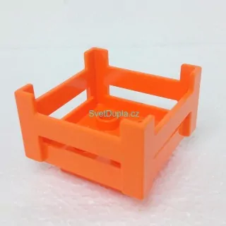 Lego® Duplo® Bedýnka dřevěná oranžová
