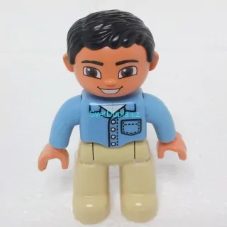 Lego® Duplo® Panáček Muž Černé vlasy