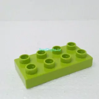 Lego® Duplo® Podložka 2x4 světle zelená