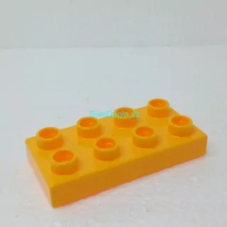 Lego® Duplo® Podložka 2x4 tmavě žlutá