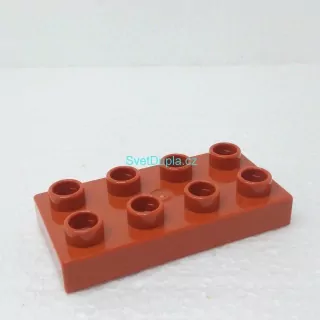 Lego® Duplo® Podložka 2x4 světle hnědá